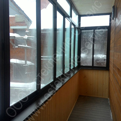Остекление балконов и лоджий под ключ в Щербинке